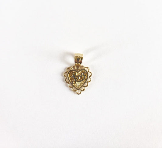 Love 14K Gold Pendant