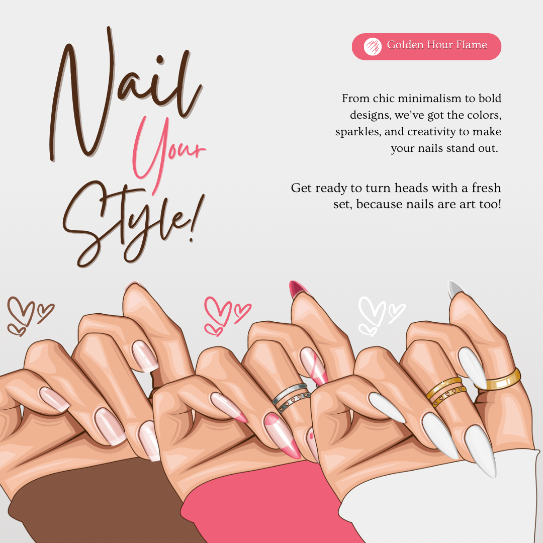 Milk Tea Almond shaped nails